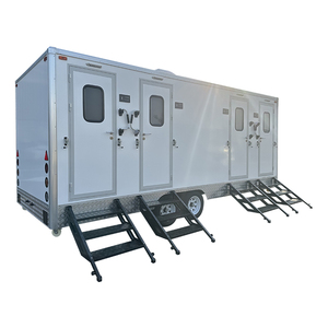 Toilettes publiques extérieures, toilettes portables et douches portables, salle de bain portable de luxe - Product Image 1