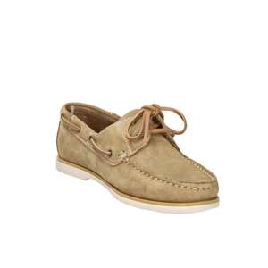 Chaussures bateau pour homme Lumberjack, beige, taille 43, à lacets, talon de 1,5 cm - Product Image 4
