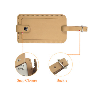 Étiquettes à bagages Logo <span class=keywords><strong>personnalisé</strong></span> Étiquettes à bagages <span class=keywords><strong>Porte</strong></span>-passeport et ensemble d'étiquettes à bagages - Product Image 4
