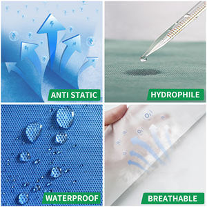 गर्म बिक्री पर्यावरण के अनुकूल गैर-बुने कपड़े हाइड्रोफिलिक चिकित्सा उपयोग Sms/smms/smms/smms nonwo कपड़े - Product Image 5