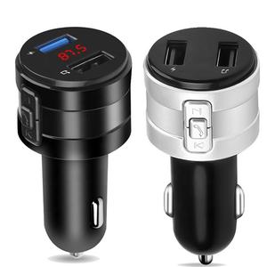 Offre Spéciale BT sans fil voiture lecteur MP3 <span class=keywords><strong>Kit</strong></span> voiture <span class=keywords><strong>Bluetooth</strong></span> transmetteur FM double 2.1A chargeur voiture <span class=keywords><strong>kit</strong></span> mains libres - Product Image 1