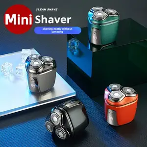 Mini Electric Shaver For Men Portable Electric Razor Rechargeable Shaving Machine Waterproof Beard Trimmer