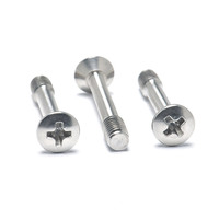 Vis à tête fraisée Phillips à grande diamètre M2~M20 métriques pour fixation de panneaux en acier inoxydable à large surface