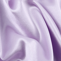 Tissu satiné de couleur unie 100% polyester mat brillant pour robe