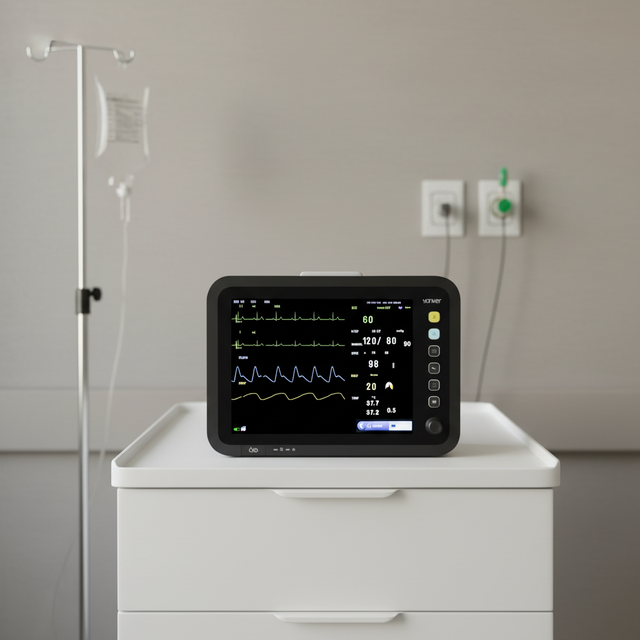 Medc MT-8000C 12.1 Inch Electric High Quality VPA Output Multi-Display Modes Built-in Battery White ISO13485 Certified Patient