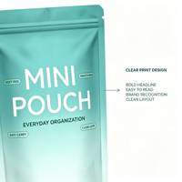 Sachet Doypack refermable personnalisé en PET/PE recyclable de petite taille pour emballage alimentaire (snacks, chips, etc.) – 3,5 oz