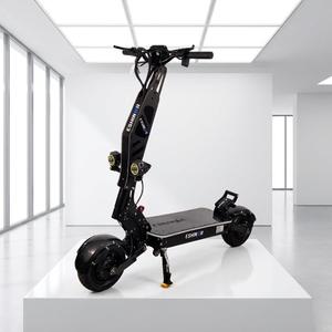 Scooter Eléctrico de 72V 8000W al por Mayor, Neumático Grueso Todoterreno de 11 Pulgadas, Batería de Litio de 40Ah, Scooter Eléctrico Plegable para Adultos con Luces LED - Product Image 1