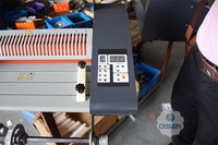 Vente chaude double face vitesse réglable manuel a2 a3 a4 laminage à chaud à froid machine à plastifier prix de la machine à plastifier