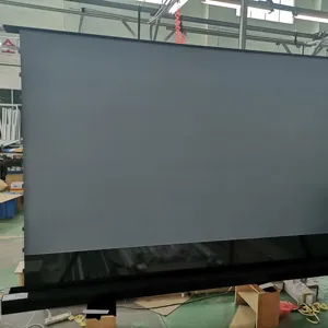 TELON大尺寸133英寸宠物水晶地板上升ALR投影仪屏幕UST电动地板上升屏幕