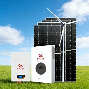 Sistema Híbrido Solar Eólico para el Hogar Cheng Hao de 5Kw, 10Kw y 20Kw con Controlador MPPT y Montaje en Suelo - Product Image 2