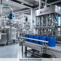 Monolinoléate de Glycéryle (CAS 26545-74-4) de Qualité Alimentaire et Cosmétique, Pureté 99%, Marque Meishu, Émulsifiant Liquide