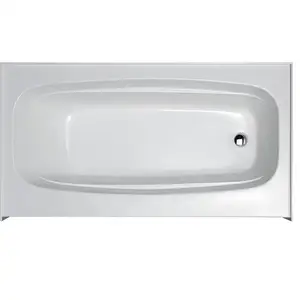 畅销现代浴室矩形亚克力独立式漩涡浴缸
