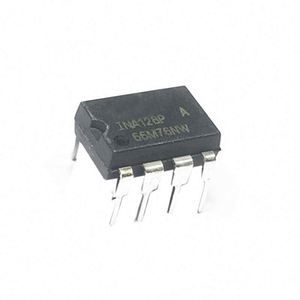 Amplificateur d'instrumentation en ligne INA128PA INA128P DIP8, circuits intégrés BOM en stock - Product Image 1