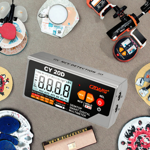 Mini probador de multímetro Digital de escritorio para reparación de bricolaje en el hogar de rango automático de 5999 dígitos para espacios pequeños - Product Image 3