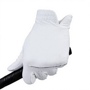 Gants de golf sportifs unisexes respirants en % peau de mouton, pour la main gauche, durables, antidérapants, en cuir véritable, avec fermeture auto-agrippante - Product Image 4