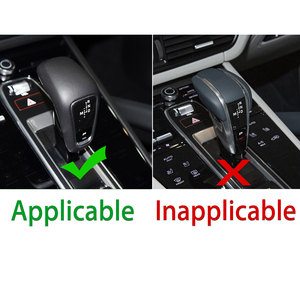 2018 2023 Porsche Cayenne in fibra di carbonio copri cambio cambio di ricambio pomello cambio auto personalizzato - Product Image 3