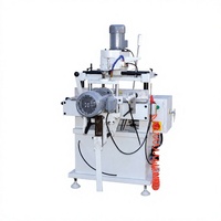 Machine de perçage et de fraisage PLC pour trous de serrures de fenêtres et portes en aluminium, avec fonction de copie de perçage à trois trous, 3.8KW, 290x90, routeur pour fentes de serrure