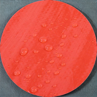 Couverture de bâche PE rouge Couverture de durcissement de béton imperméable pour une utilisation sur la route Bâches isolées Ripstop tissées pour les textiles de maison de voitures