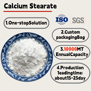 Stéarate de Calcium de Qualité Industrielle (Marque Yida Pureté 6%-7.2%) Emballage Sac de 25kg Utilisé comme Additif Plastique - Product Image 1