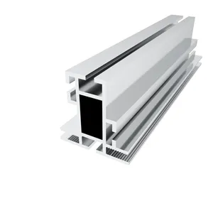 Profil aluminium dua sisi untuk kotak cahaya 40mm SEG tanpa bingkai untuk tampilan iklan merek berdiri struktur stabil kuat
