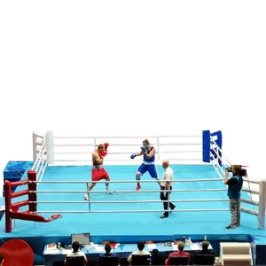 공장 도매 유럽 표준 링 드 boxe 경우 미니 가격 캔버스 커버 권투 반지 판매