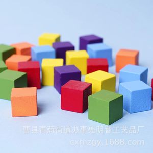 Pine Wood <b>Building</b> Blocks Natural Color 2 To 4 Years Construction Toy For Kids DIY Craft <b>Model</b> Making Materials - Product Image 2