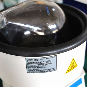 Évaporateur rotatif électrique automatique certifié CE, 2L, verre borosilicate haute résistance, pompe <span class=keywords><strong>de</strong></span> distillation à court trajet longue durée - Product Image 5