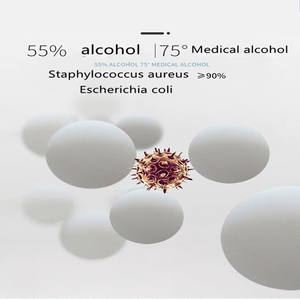 Lingettes désinfectantes pour les mains en non-tissé de haute qualité, 75% d'<span class=keywords><strong>alcool</strong></span>, nettoyage ménager, vente en gros pour une utilisation quotidienne, stérilisation - Product Image 5