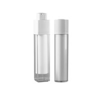 15g 30g 50g bouteille sous vide rotative cosmétiques lotion crème liquide pour les yeux emballage en plastique bouteille sans air
