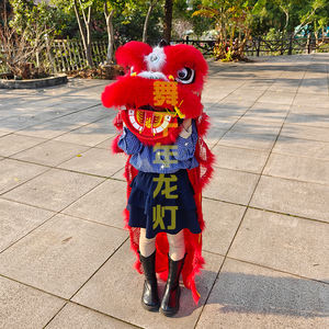 Juguete <span class=keywords><strong>de</strong></span> Baile <span class=keywords><strong>de</strong></span> Mascota <span class=keywords><strong>de</strong></span> Cabeza <span class=keywords><strong>de</strong></span> León <span class=keywords><strong>de</strong></span> Plástico <span class=keywords><strong>de</strong></span> 6/9 Pulgadas para Niños, para Actuaciones <span class=keywords><strong>de</strong></span> Año Nuevo del León del Sur, Diseño <span class=keywords><strong>de</strong></span> Foshan - Product Image 1