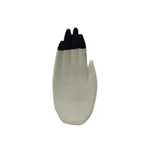 Керамическая Современная Женская тарелка в форме руки для безделушки; Тарелка для безделушки Керамическая Современная креативная тарелка ручной работы