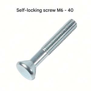 M6 Vis en T double à glissière pour guide-plaques auxiliaire <span class=keywords><strong>de</strong></span> <span class=keywords><strong>table</strong></span> à onglets/scie à ruban, avec poignée à vis en T, pour machines à bois - Product Image 6