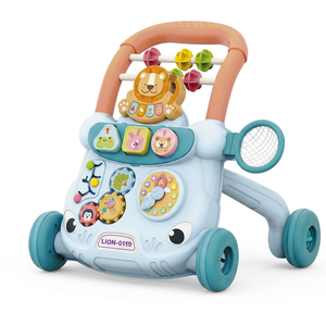 Marche-bébé multifonctionnel musical, poussette musicale interactive en plastique pour enfants de 0 à 3 ans, fabriqué à Shantou - Product Image 1
