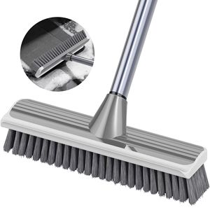 Retractable Plastic Toilet <b>Brush</b> Household Hard Hair Cleaning Artifact for Bathroom Floor Toilet <b>Brush</b> - Product Image 6