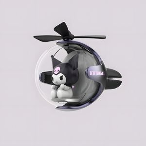 Ambientador Minions Hello Kitty Teddy Bear Pilot <span class=keywords><strong>con</strong></span> Clip de ventilación de fragancia de plástico sólido para decoración de Perfume de coche de lujo de dibujos animados - Product Image 2