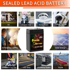 <span class=keywords><strong>AGM</strong></span> 딥 사이클 <span class=keywords><strong>6v</strong></span> 4.5ah 배터리 충전식 밀봉 납산 배터리 <span class=keywords><strong>Vrla</strong></span> 저장 배터리 - Product Image 3