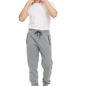 Canvas Spandex/Cotton Casual Mid Waist Loose Fit Men's Sweatpants with Drawstring Closure and Zipper Pocket Autumn - Product Image 4