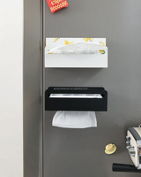 Bestseller Zenewood ZNGF448 Magnetischer Metall-Haken Moderner Küchenrollenhalter Wasserdicht Umweltfreundlich Nicht-Faltbar Einzeln