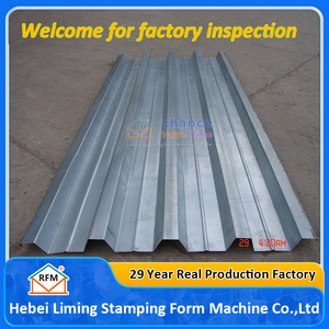 Hebei Liming Meistverkaufte Dachziegel-Herstellungsmaschine H60 H75 H92 Dachblech-Rollmaschine - Product Image 6