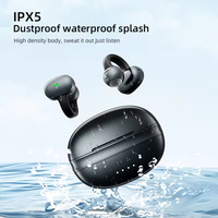Écouteurs sans fil T9 Cilp on Ear OWS avec certification CE FCC Rohs DNS, réduction de bruit, étanchéité IPX5, sport, fitness, Bluetooth 5.4