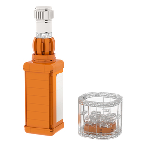 MOC1724 402-teiliges <span class=keywords><strong>Jim</strong></span> <span class=keywords><strong>Beam</strong></span> Whisky-Flaschen-Bauset DIY-Geschenk Kompatible Spielzeuge Geringe Mindestbestellmenge Bestseller Pädagogische Bausteine Kinderspielzeug - Product Image 3