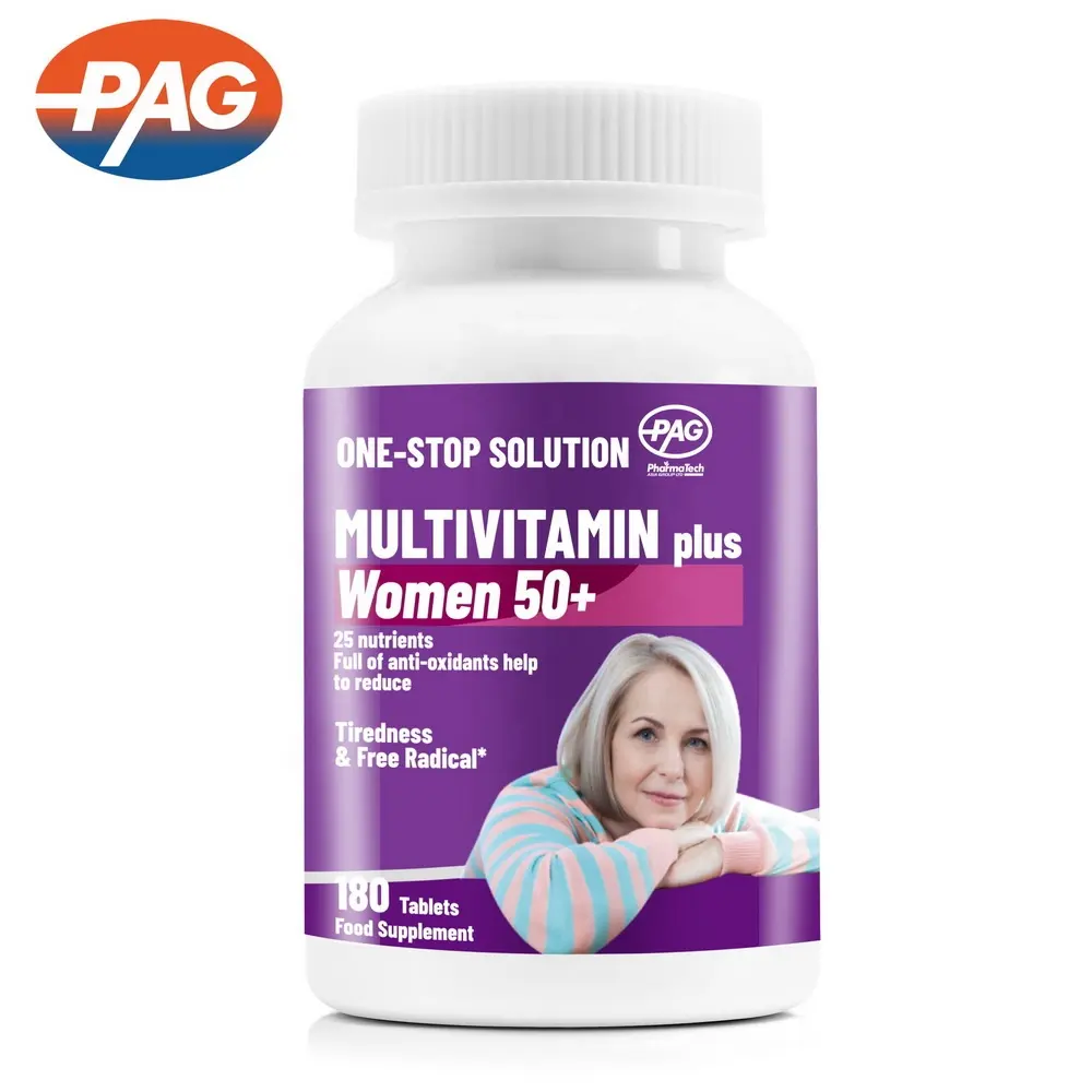 Private Label Vegetarian Max Multivitamin & Minerals Supplement Multivitamin Tablets For Women