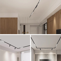 ALLWAY-Éclairage intérieur LED magnétique COB 7W 10W 15W 20W 25W 30W projecteur de style moderne en aluminium avec 2 ans de garantie