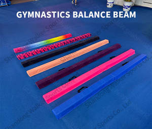 맞춤형 크기 어린이 접이식 균형 빔 체조 훈련 2 배 3 배 균형 빔 - Product Image 4