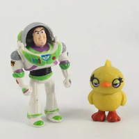 7 unids/set plástico Woody Toy Story Toy Jessie Buzz Light Year Aliens Anime Juguetes figura de acción juguetes para niños