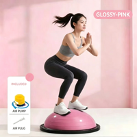 Ballon d'équilibre portable en PVC pour le yoga, entraîneur d'équilibre pour la maison, les voyages et la salle de sport, vente en gros, OEM, fourniture personnalisée