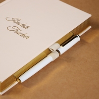 Diario de Tapa Dura A6 A4 A5, Cuaderno de Cuero PU con Logotipo Personalizado, Diario de Lino de Lujo con Bolígrafo, Cuaderno de Notas para Sublimación