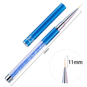 Diamond Handle Thin Nail Liner Art Brush Custom Fine Line Painting Brush for Gel <b>Polish</b> Manicure Design - Product Image 6