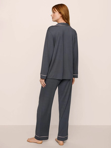 Set <span class=keywords><strong>Pigiama</strong></span> <span class=keywords><strong>Donna</strong></span> in Tencel <span class=keywords><strong>Modal</strong></span> Spandex, Servizio Personalizzato Disponibile per Abbigliamento da Notte per Adulti - Product Image 6