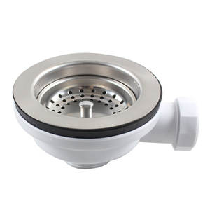 WaiiHO 011 Colador para Fregadero de Cocina, Apto para Lavavajillas, Acero Inoxidable, Prevención de Atascos por Óxido, Acabado Elegante para una Eficiencia Óptima - Product Image 3